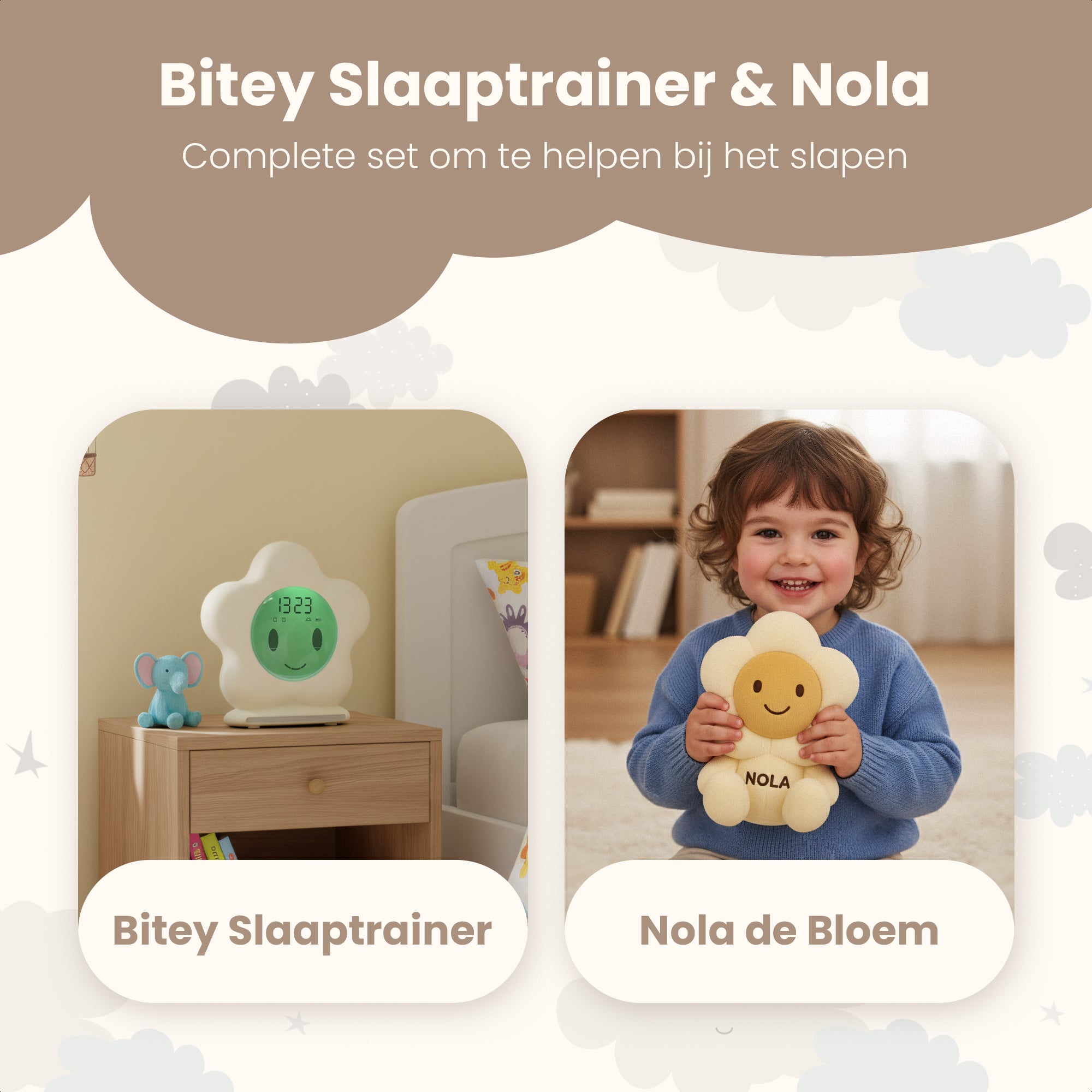 Nola’s Slaaptrainer – Compleet Pakket met Knuffel & Beloningssysteem