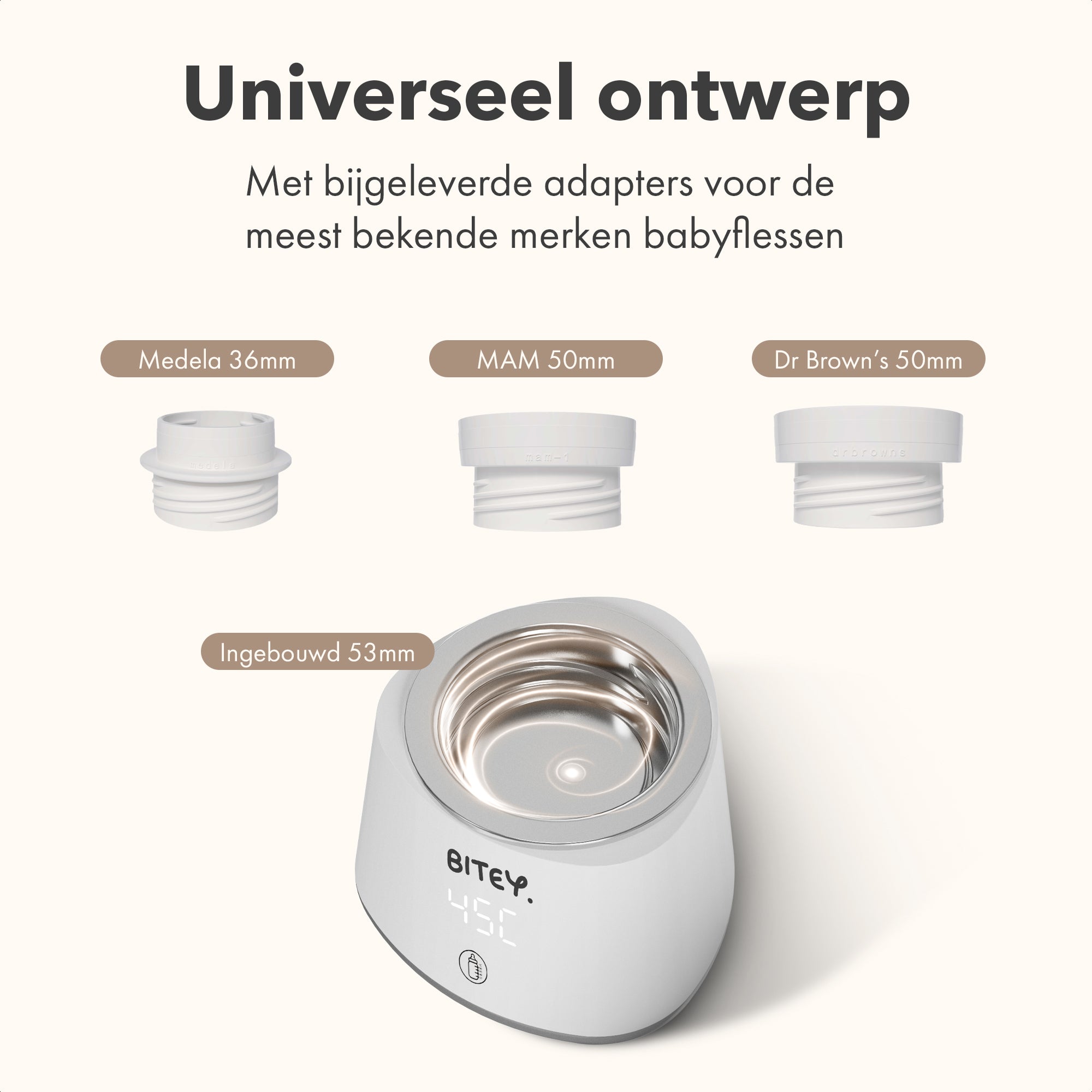 Draagbare Flessenwarmer