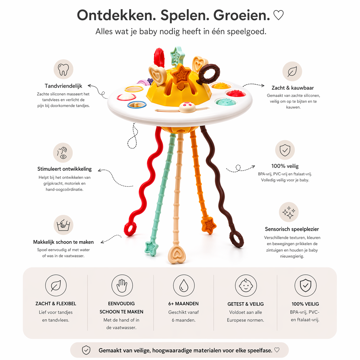 Bitey - Montessori Speelgoed - UFO