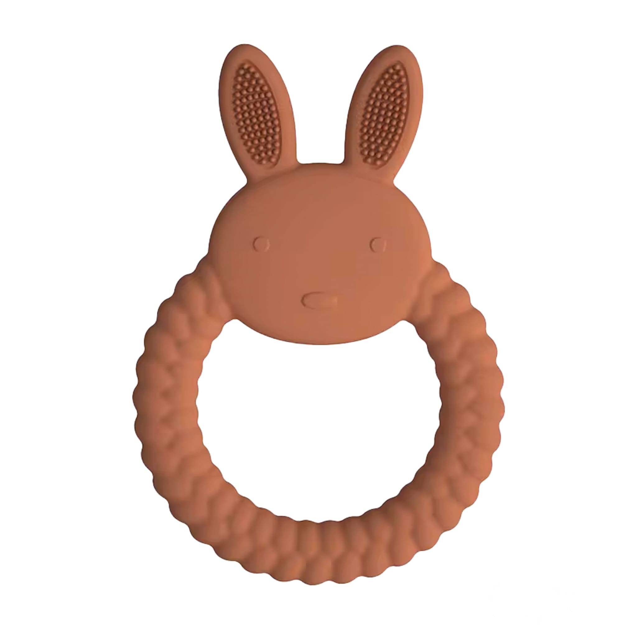 Beißring Kaninchen (Dunkelbraun)