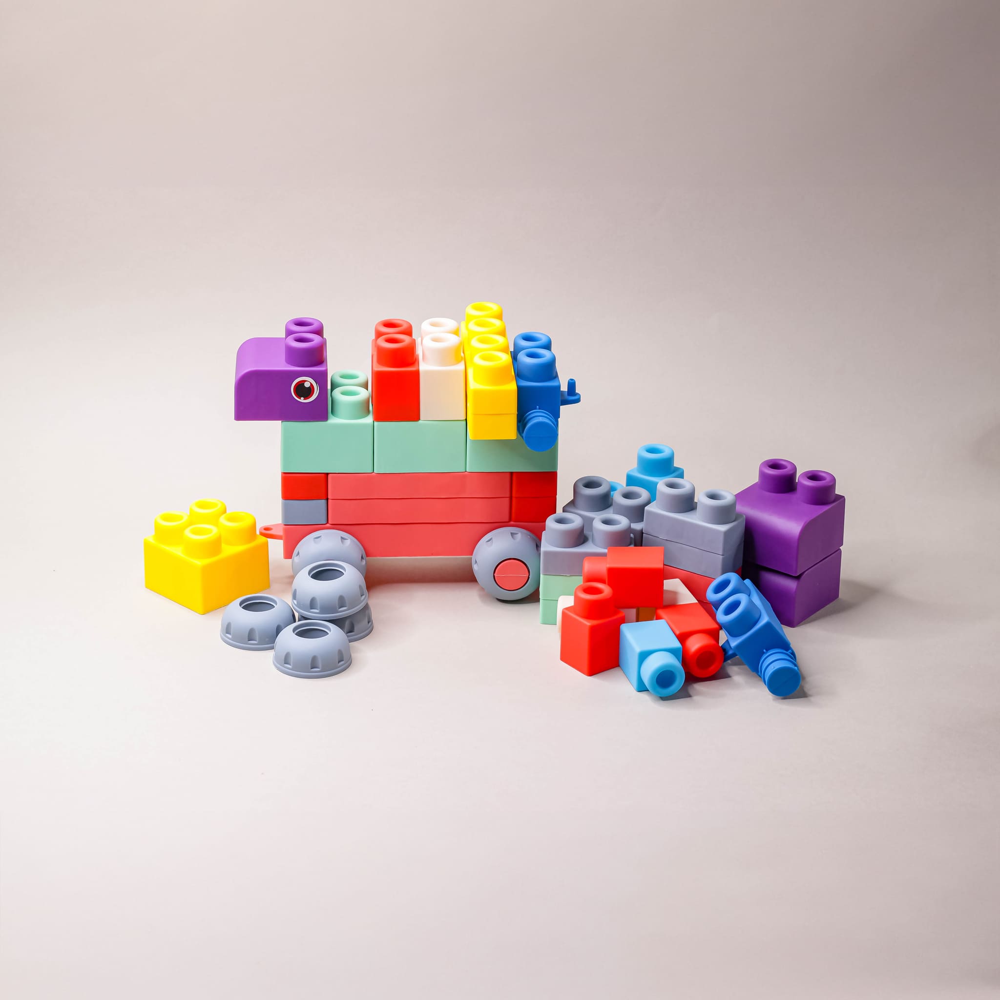 Educatief - Siliconen - Blokken Set (20 blokken)