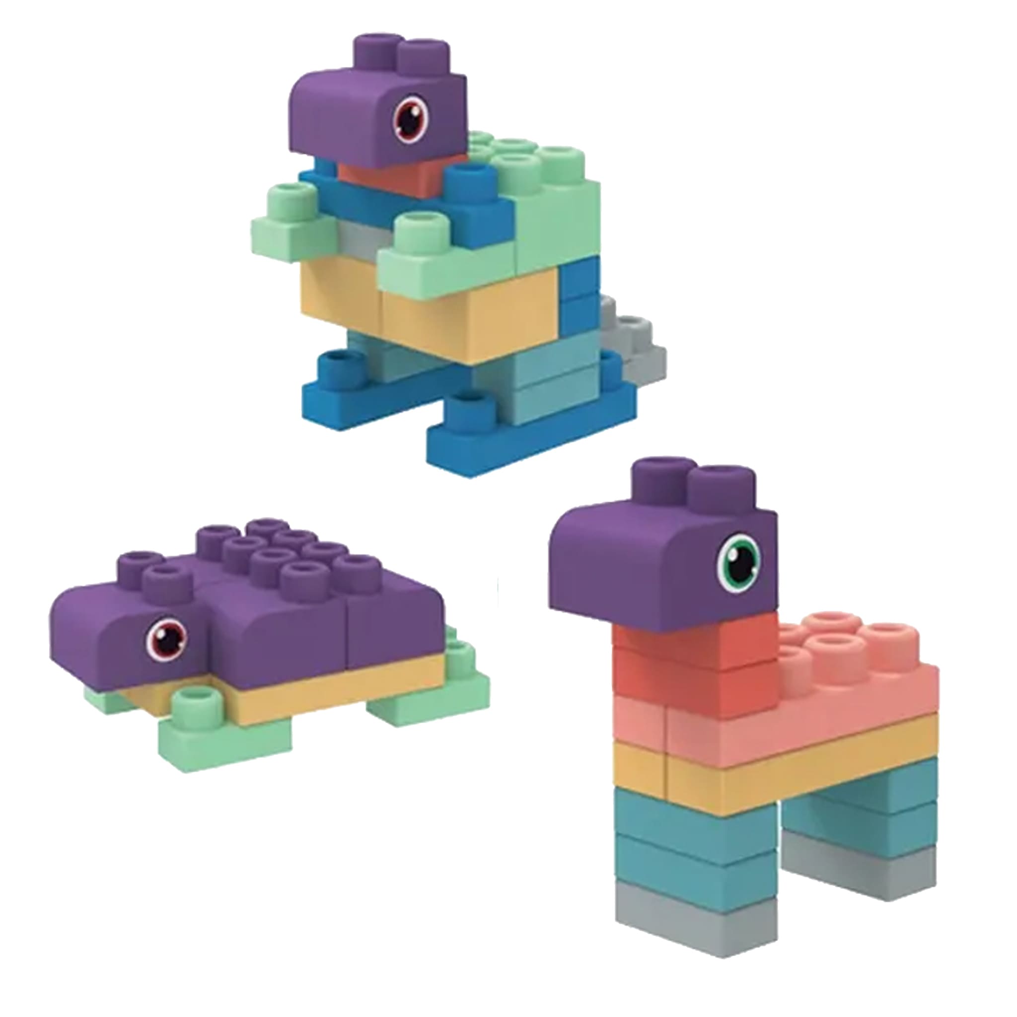 Educatief - Siliconen - Blokken Set (20 blokken)