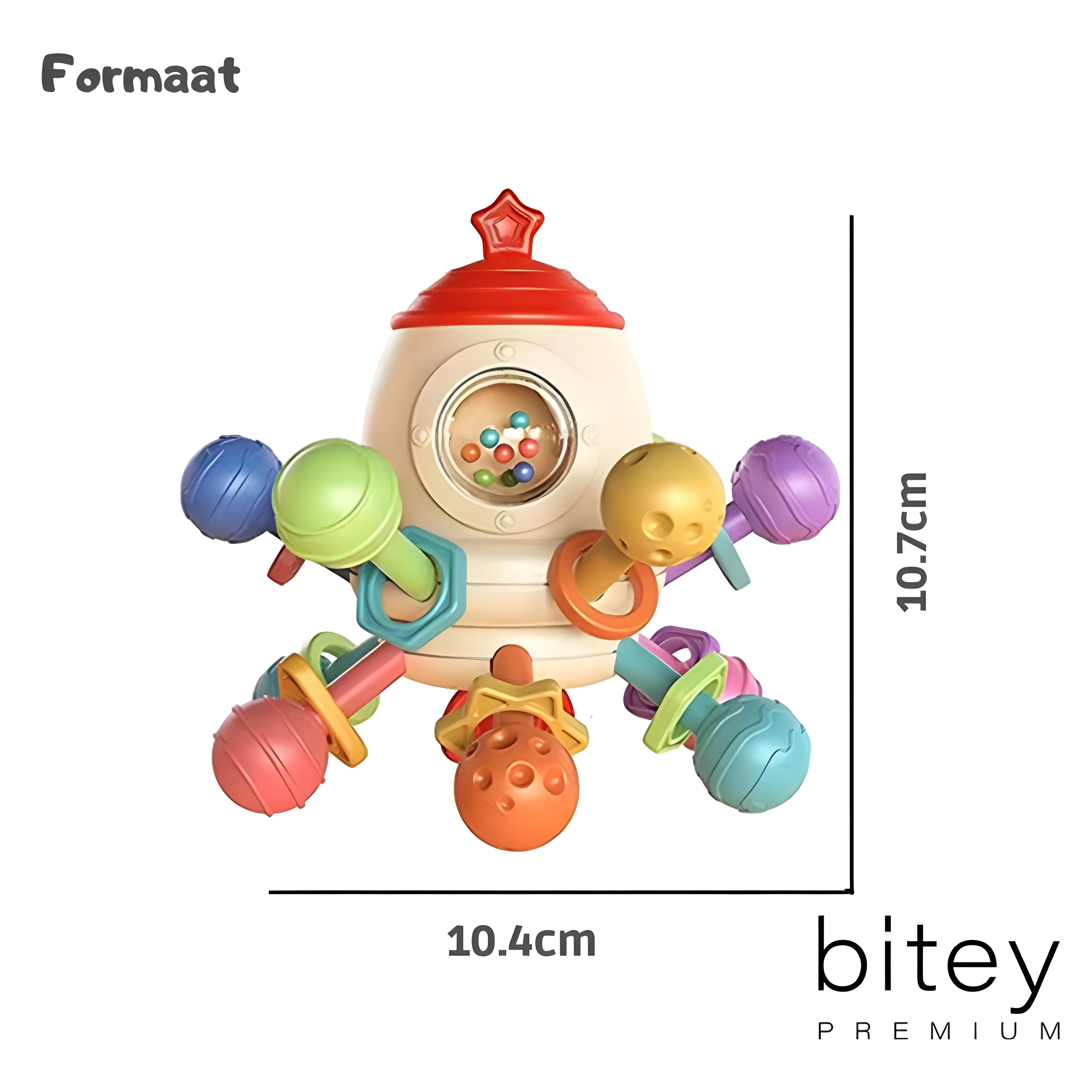 Bitey - Montessori Speelgoed - Raket