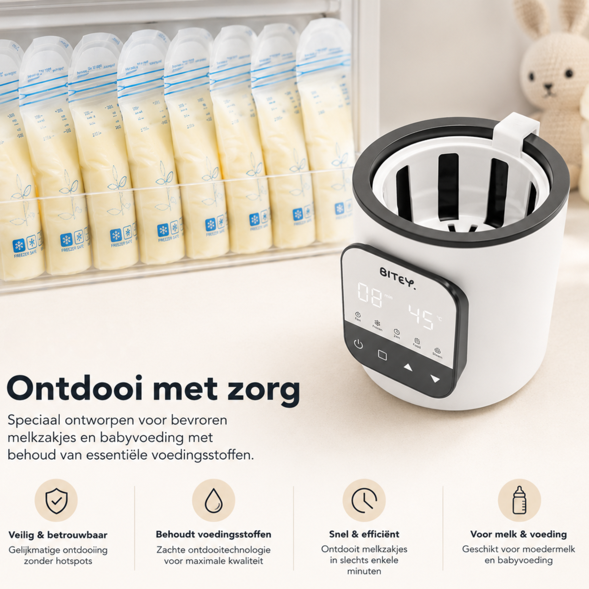 Flessenwarmer - Smart Steam