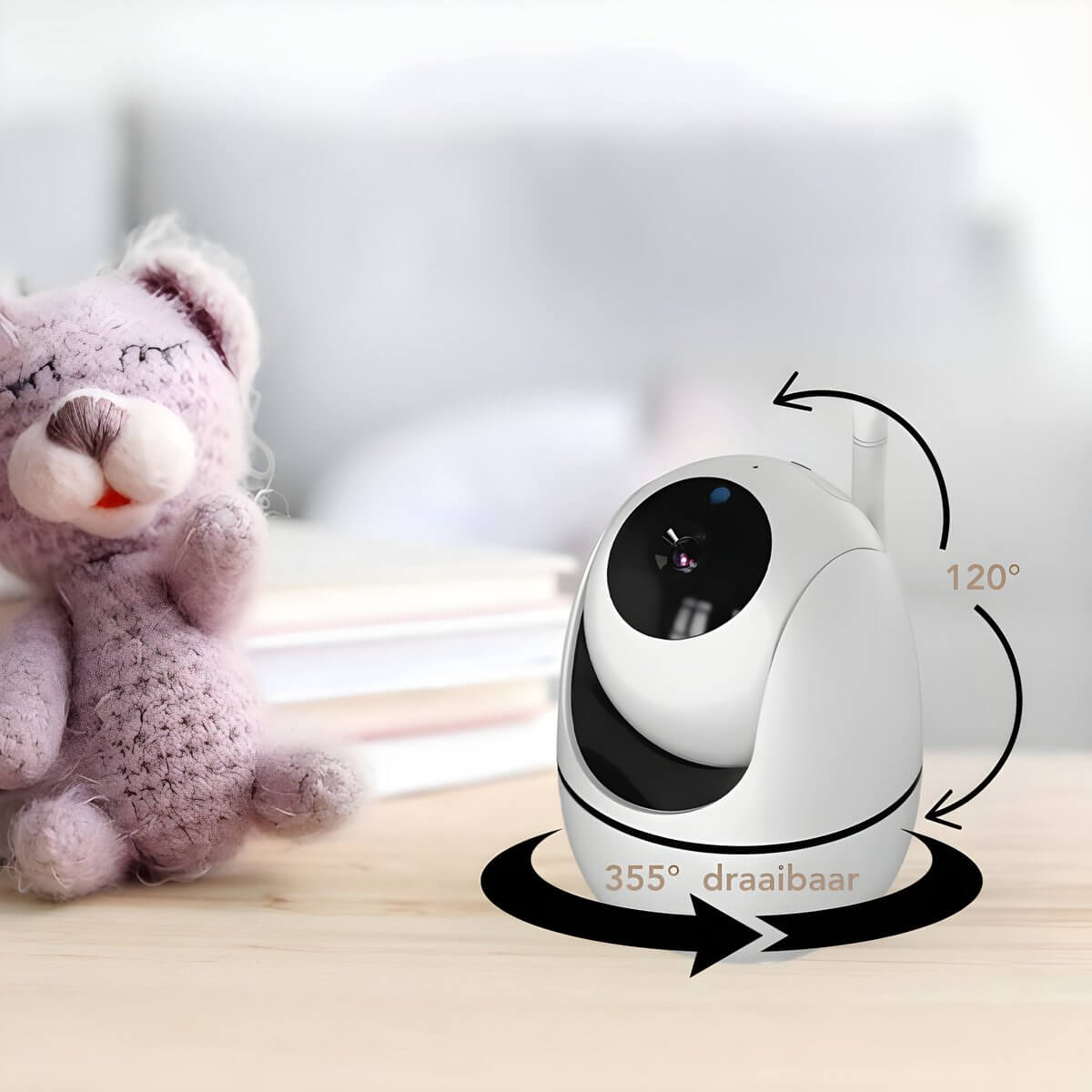 Babyfoon met Camera (5 Inch) - HD Scherm